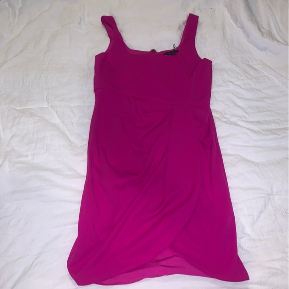 Black Halo Pink Mini Dress - Picture 5 of 10